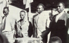 Congrès Gitarama 28jan1961-Kayibanda-Kayuku-Mbonyumutwa-Bicamumpaka